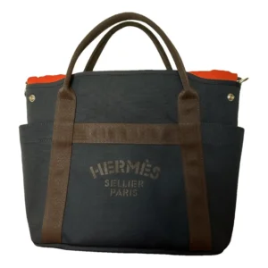 Hermès canvas-Airport Bag cloth travel bag